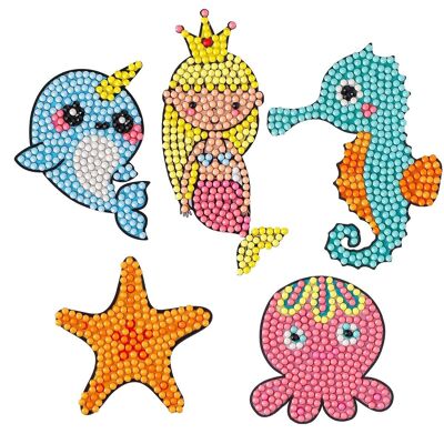 Diamond Painting Sticker DIY Kit - Sea World