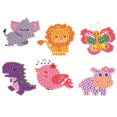 Diamond Painting Sticker DIY Kit - Cute Animal