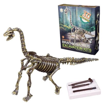 Kit de excavación de dinosaurios Dig it Out - Brachiosaurus