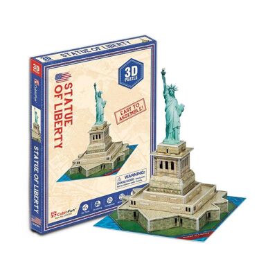 Rompecabezas 3D Estatua de la Libertad 31 piezas
