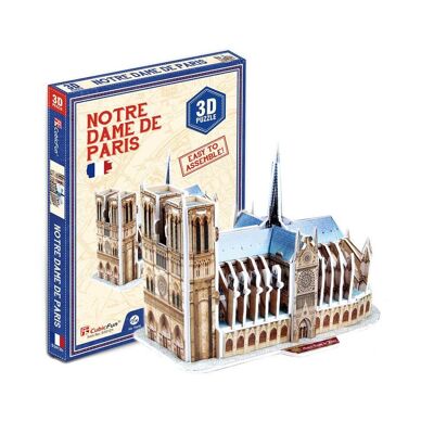 Rompecabezas 3D Notre Dame de París 39 piezas