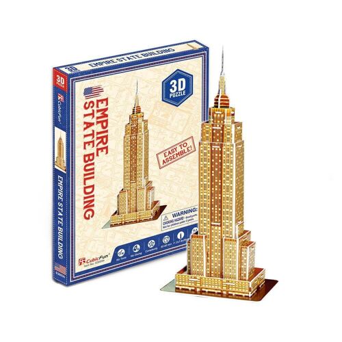 3D Empire State Building Jigsaw 24pcs