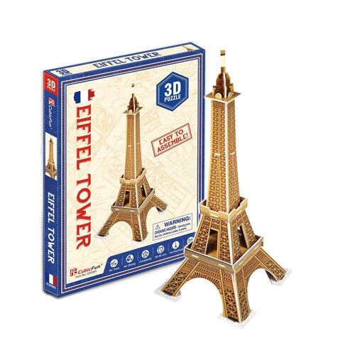 3D Eiffel Tower Jigsaw 20pcs