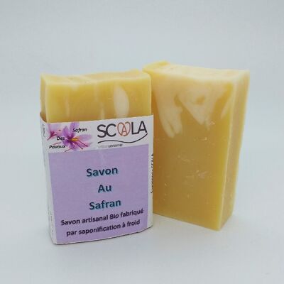 Saffron soap
