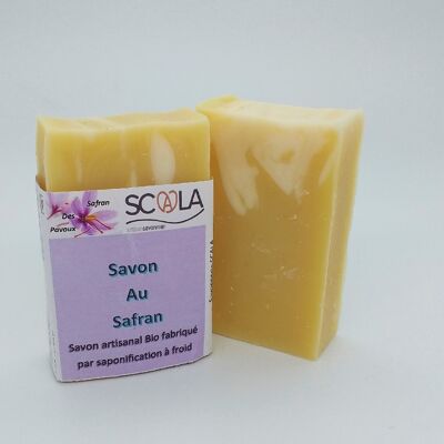 Saffron soap