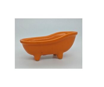 Baignoire orange