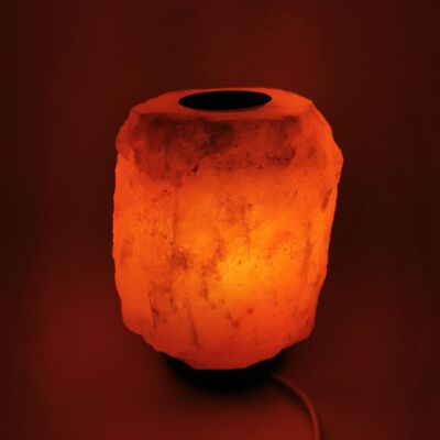 Himalayan Salt Crystal Lamps (Pyramid, Cube, Oval/Egg, Natural Aroma Lamp) - Aroma Lamp
