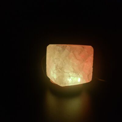 Himalayan Salt Colour Changing USB Lamps - Cube