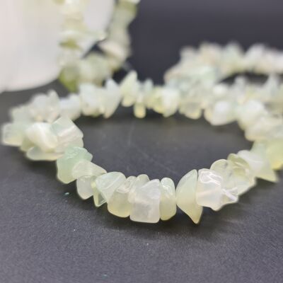 Serpentine Stone Chip Bracelet