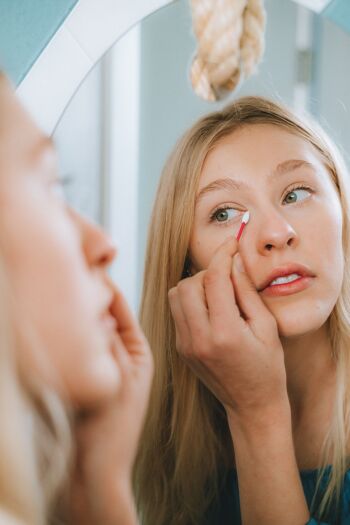 Coton-tige réutilisable maquillage, zéro déchet, LastSwab beauty Orange 3