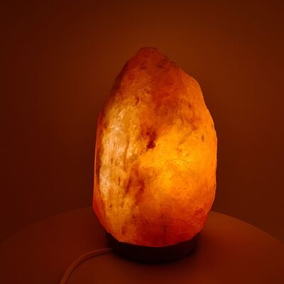 Natural Himalayan Crystal Salt Lamp (Crafted) Multiple sizes - 1 - 2 Kg