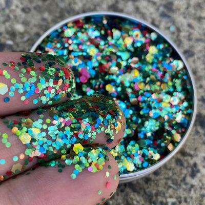 Chameleon Eco Glitter Blend – Biologisch abbaubare Glittermischung