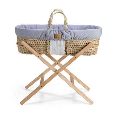 Signature-Reihe – Reversible Palm Moses Basket Bundle in Lullaby Hearts
