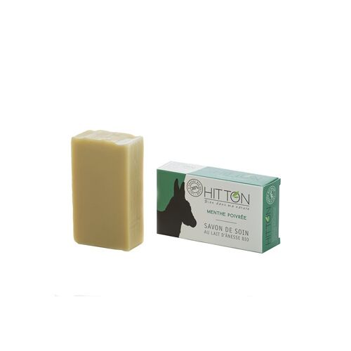 Savon au lait d'ânesse bio - Menthe poivrée