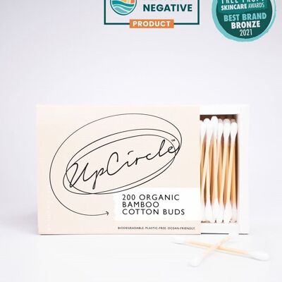 Bamboo + Organic Cotton Buds - Zero Waste & Plastic Free