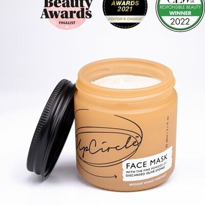 Natural, Vegan & Eco Friendly Face Mask with Kaolin Clay to clear spots