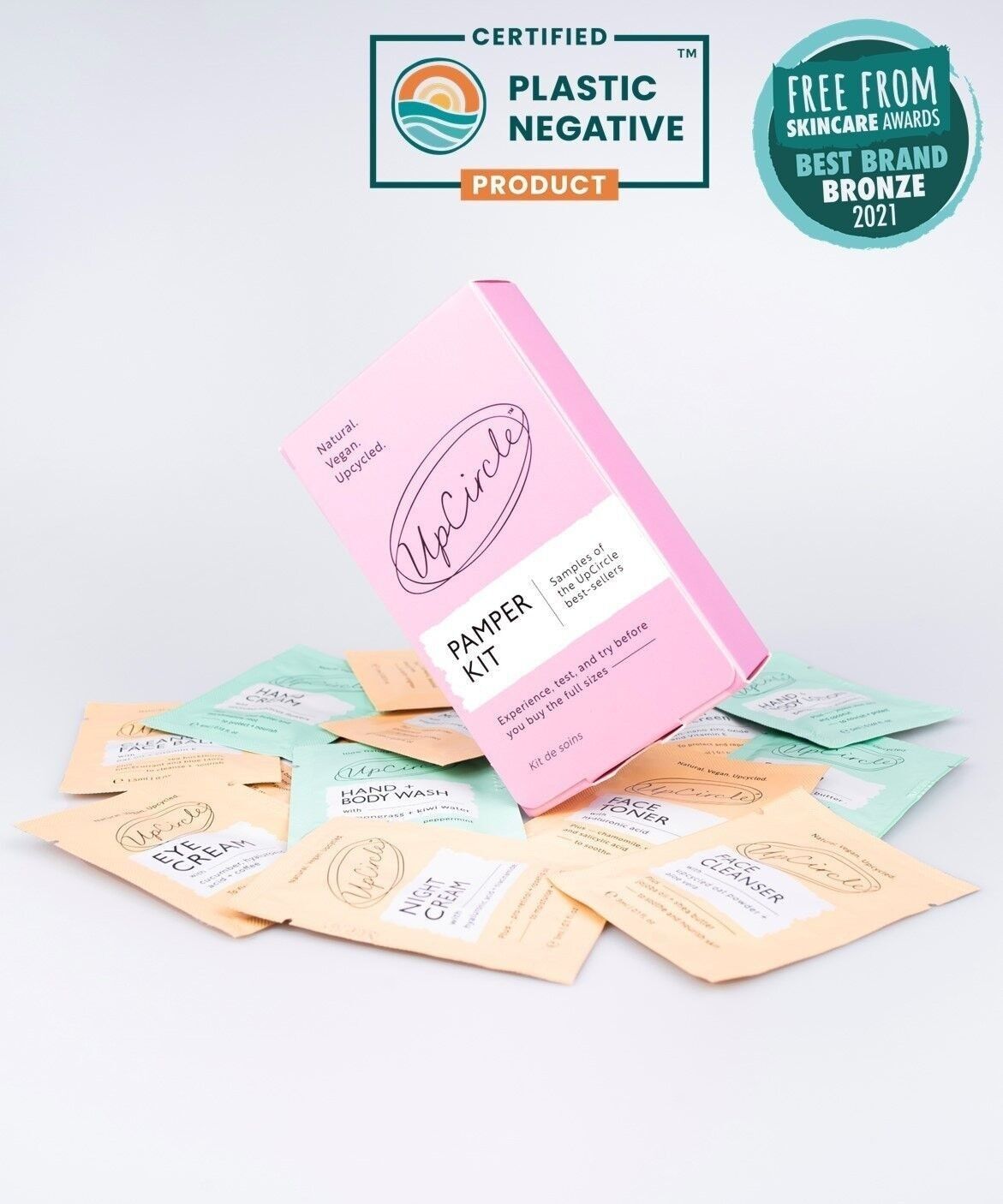 Il pacchetto campione di prova del kit coccola - Perfetto per regali o matrimoni