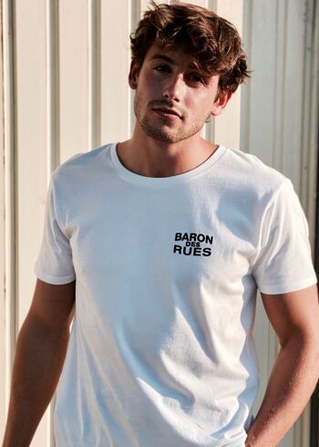 T-shirt Baron des rues (blanc) 3