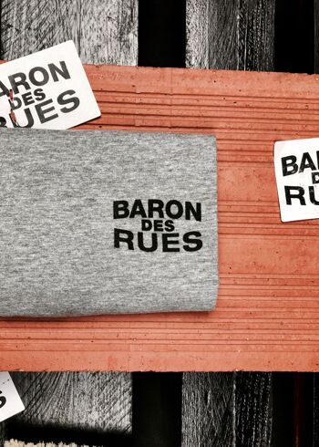 T-shirt Baron des rues (gris) 2