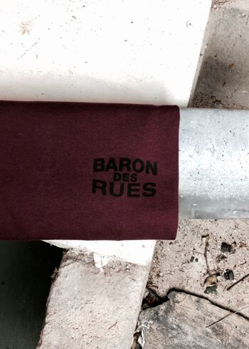 T-shirt Baron des rues (bordeaux) 2