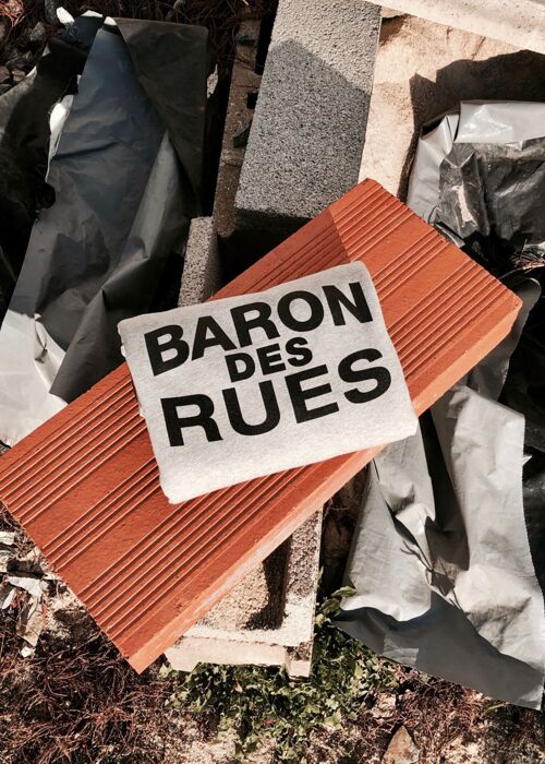 Sweat Baron des rues (gris clair)