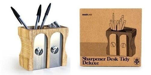 Sharpener Desk Tidy Double