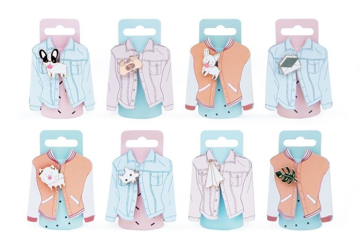 Enamel Pins White Cat