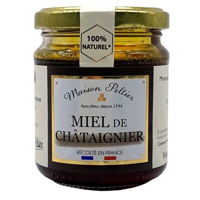 MIEL DE CASTAÑAS DE FRANCIA 250 GR