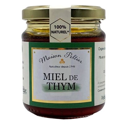 Maison Peltier Miel de thym  250 gr