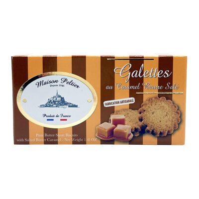 Maison Peltier Étui galettes caramel 40 gr