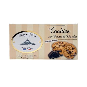 Maison Peltier Étui cookies chocolat 40 gr