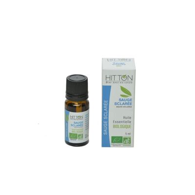 Organic clary sage essential oil 5 ml