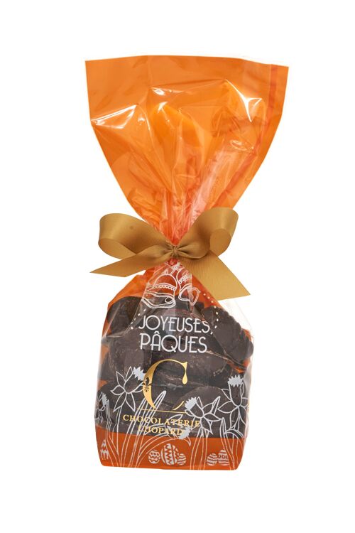 Sachet de friture Pâques  chocolat Noir