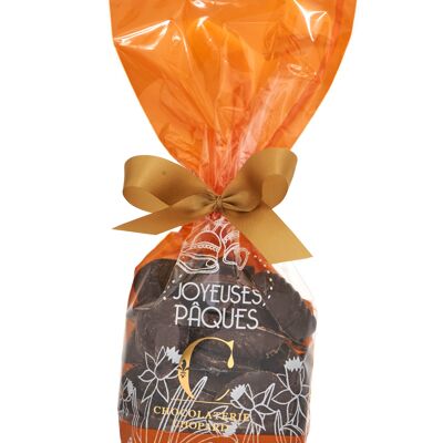 Bolsa de chocolate negro para freír Pascua