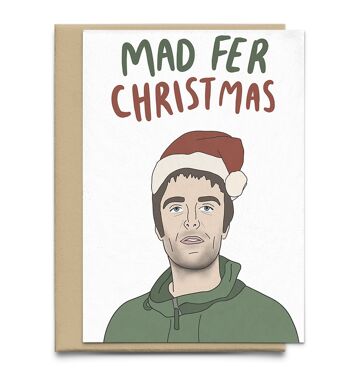 Carte de Noël Mad Fer Christmas Liam 1