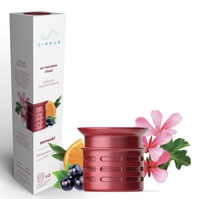 Capsules aromathérapie - Sensuel x 6