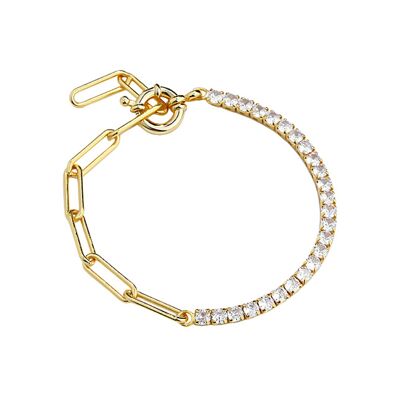 Tennis Link Chain Bracelet Vera