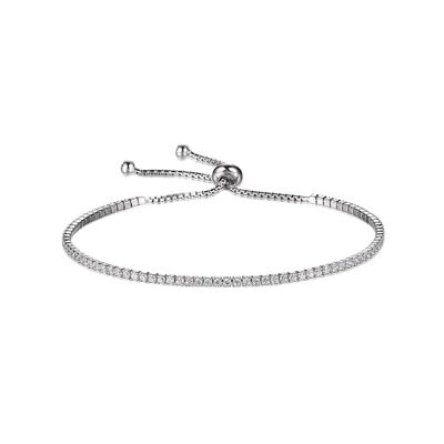 Bracciale tennis in argento