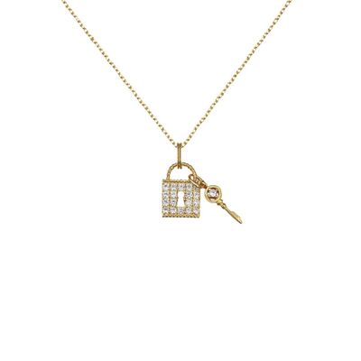 Lock & Key Necklace Ariana