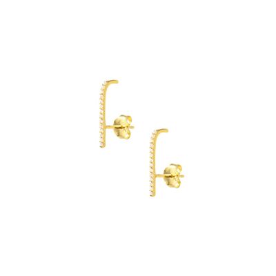 Boucles d'oreilles clous diamant Selina