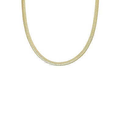 Gold Snake Chain - 31cm + 5cm