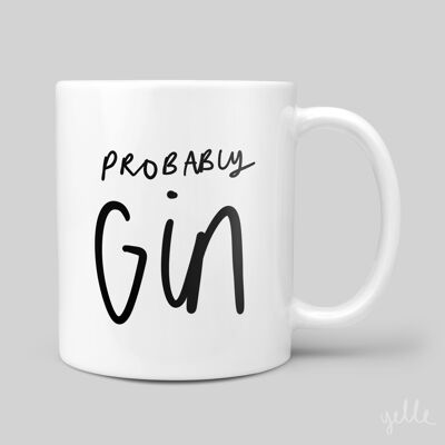 Probably Gin Ceramic Mug