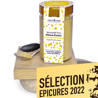 Moutarde Fine Citron Caviar  - 200g