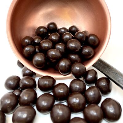 Corn balls, dark chocolate (bulk 1kg)