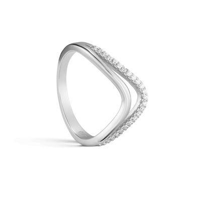 Bonded silver ring