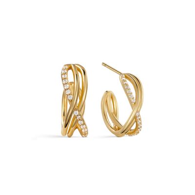 MELD GOLD HOOPS
