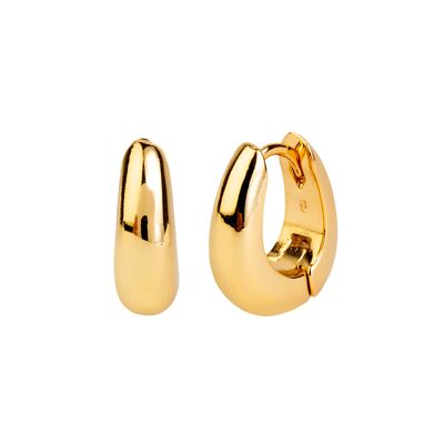 GRAND BELLE GOLD HOOPS