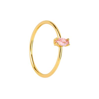PINK EILEEN GOLD RING