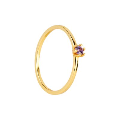 LILAC ELEANOR GOLD RING