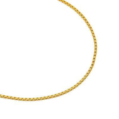 BOX GOLD CHAIN - 46cm